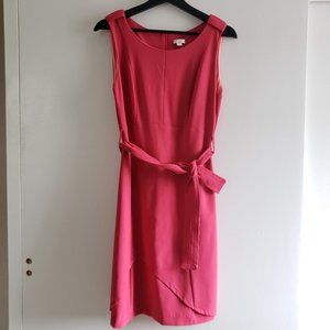 J. Crew Sleeveless Tie-waist Dress